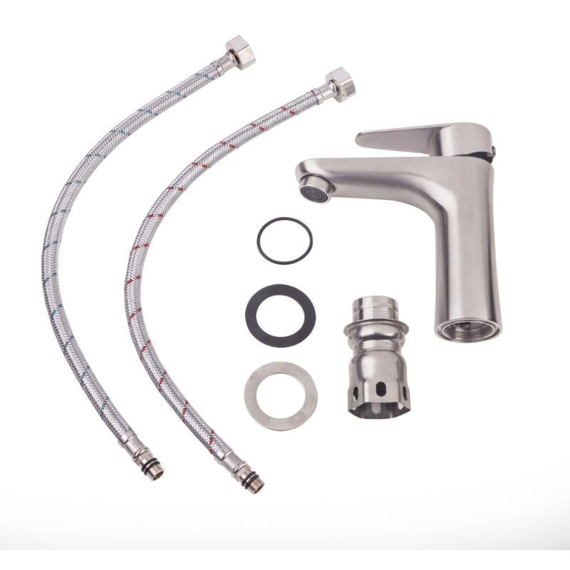 Смеситель для ванны Vida 005-1/кран для раковины Vida 001F/ кран Vida для кухни гибкий Black - фото 10 Смеситель для ванны Vida 005-1/кран для раковины Vida 001F/ кран Vida для кухни гибкий Black - фото 10