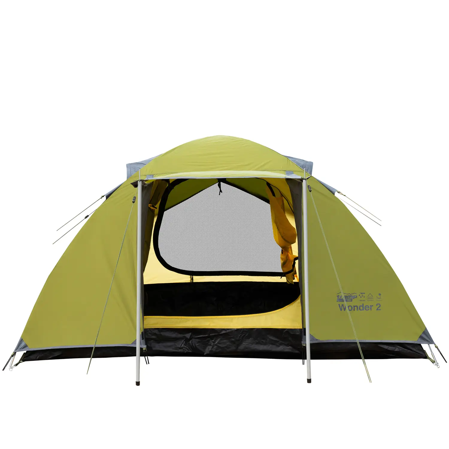 Палатка Tramp Lite Wonder 2 туристическая двухместная Olive (UTLT-005-olive) - фото 12