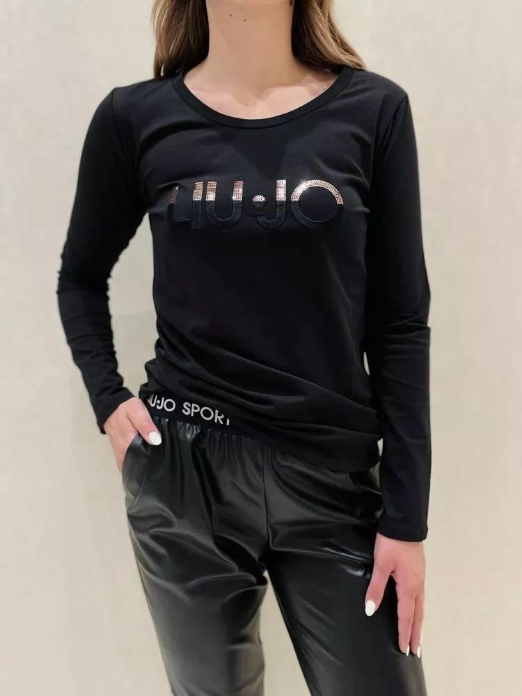 Футболка жіноча Liu Jo tf1220-j5972 M Чорний