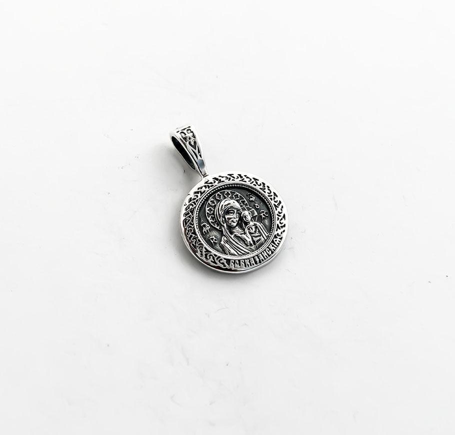 Кулон Maxi Silver 7162 Божья Матерь (87162)