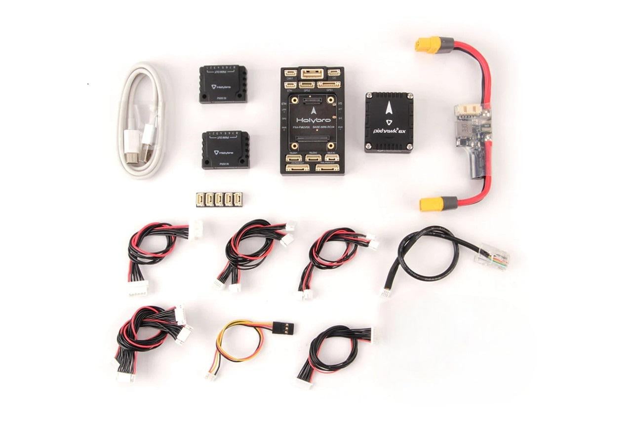 Полетный контроллер Pixhawk 6X Mini Base Set Holybro ICM-45686 PX4/Ardupilot для воздушных водных и наземных дронов (00-00029038)