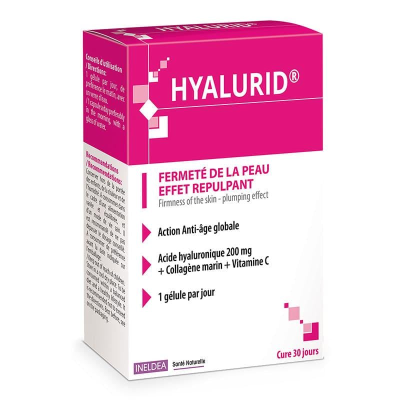 Комплекс для кожи волос ногтей INELDEA SANTE NATURELLE HYALURID 30 Caps