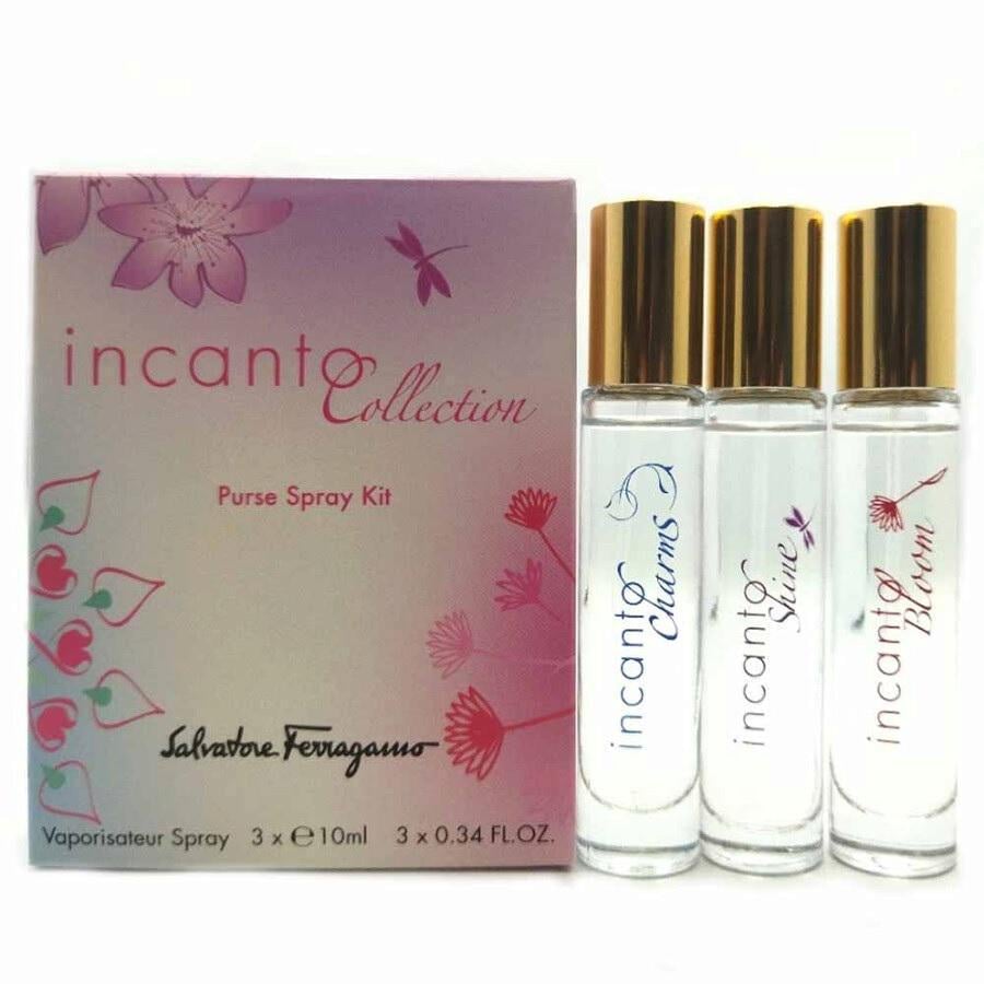 Подарочный набор для женщин Salvatore Ferragamo Incanto Charms/Incanto Shine/Incanto Bloom туалетная вода 3х10 мл (375239)