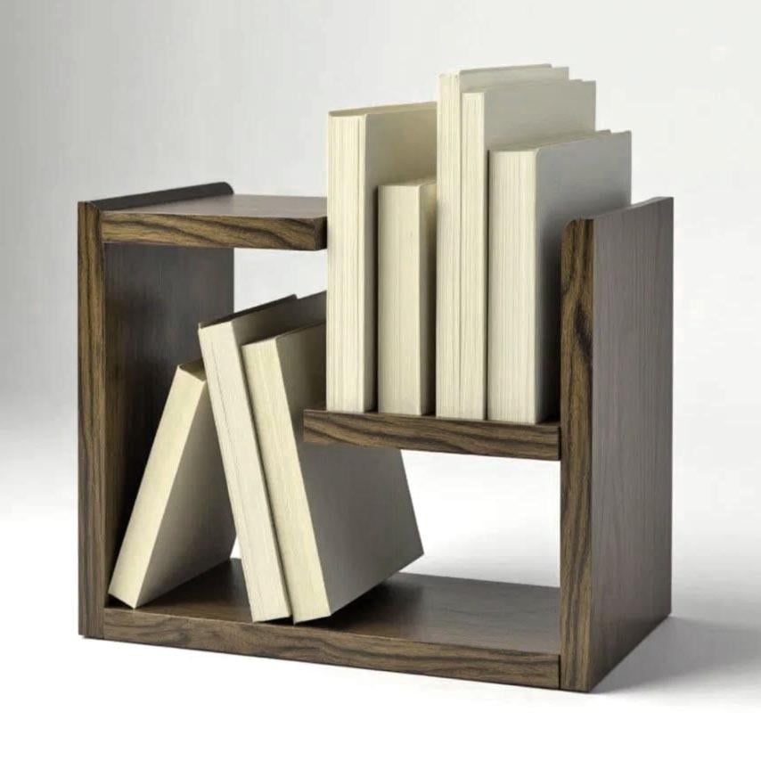 Полка книжная настольная из дерева Рефлора Палисандр (КПА-008502)