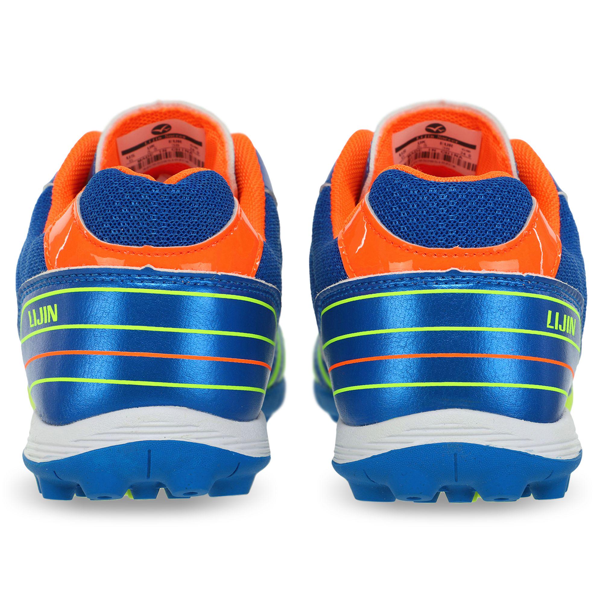 Сороконіжки футбольні LIJIN р. 38 Синій (801-2-3) - фото 6 Сороконіжки футбольні LIJIN р. 38 Синій (801-2-3) - фото 6