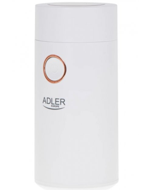 Кофемолка Adler AD 4446wg 150 Вт White/Gold (531914) - фото 1