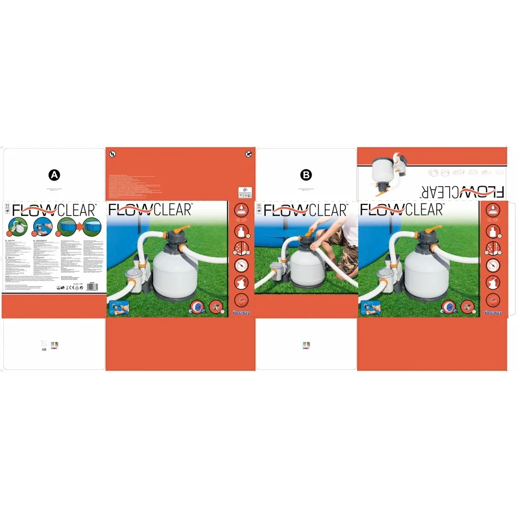 Фильтр-насос для бассейнов Bestway ChemConnect 58497 230 Вт 5678 л/ч с 6-ходовым таймером для бассейнов до 39300 л - фото 7 Фильтр-насос для бассейнов Bestway ChemConnect 58497 230 Вт 5678 л/ч с 6-ходовым таймером для бассейнов до 39300 л - фото 7