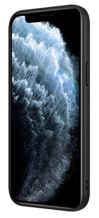 Чехол-накладка Nillkin Synthetic Fibes для iPhone 12/12 Pro 6.1" Черный (203297) - фото 3