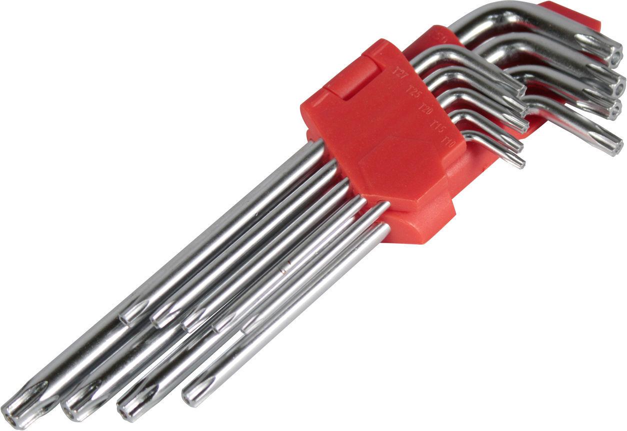 Набор звездочек Г-образных ключей Lavita TORX длинные Cr-V T10-T50 LA (511600)