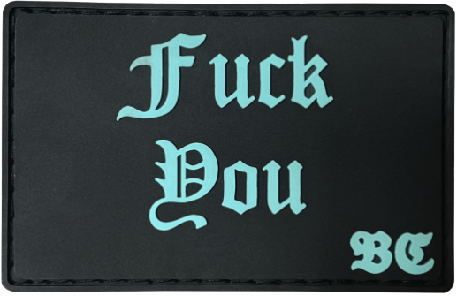 Патч ПВХ FUCK YOU Тифани (PATCH-0185)