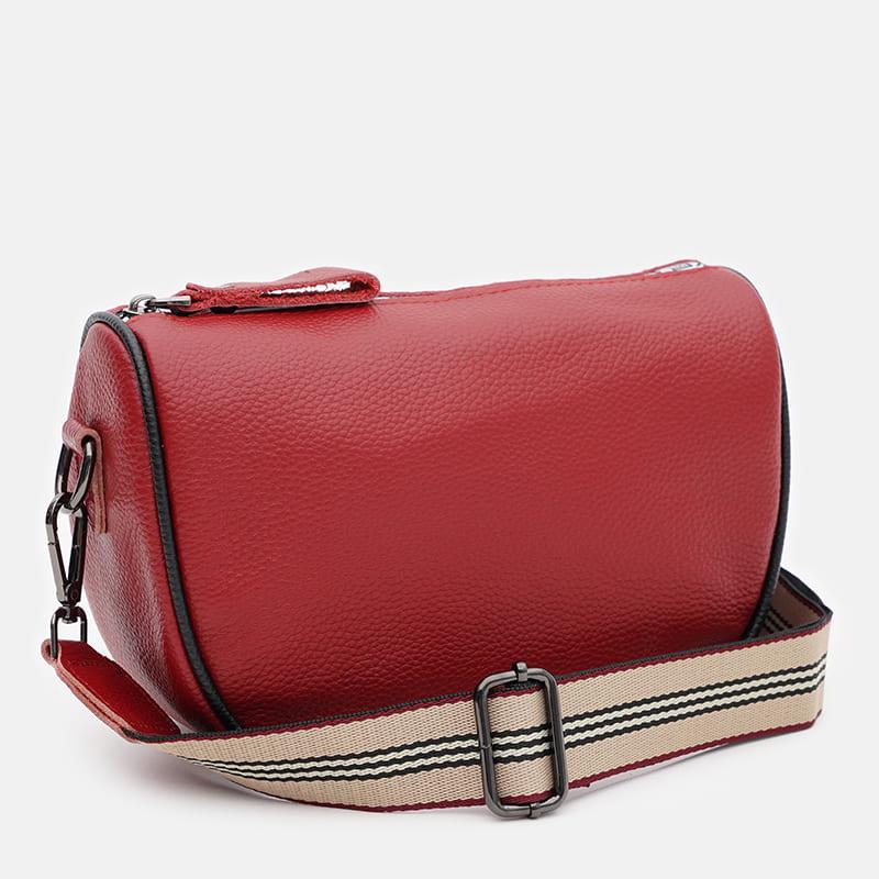 Сумка женская кожаная Borsa Leather K18569bo Bordo - фото 2