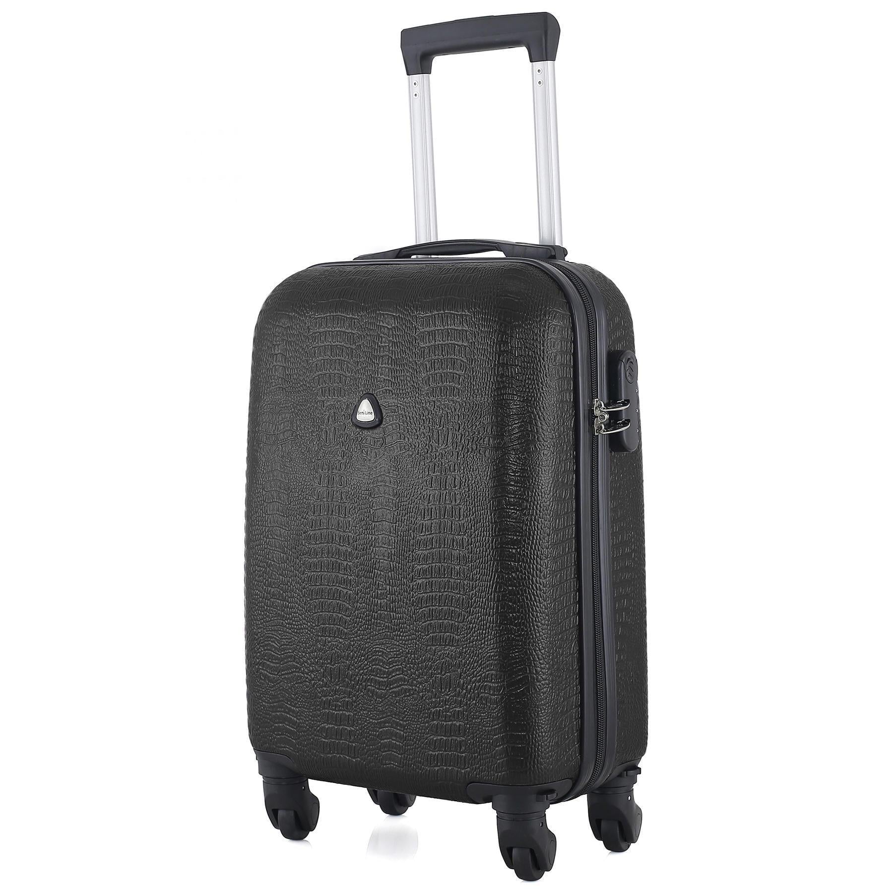 Чемодан Semi Line 20" S Black (T5638-1)