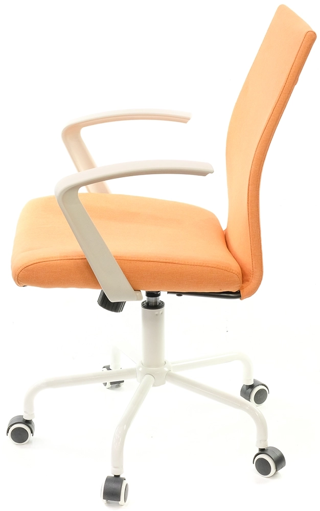 Крісло комп'ютерне для персоналу тканинне АКЛАС Арсі WT TILT Помаранчевий (00012477) - фото 3