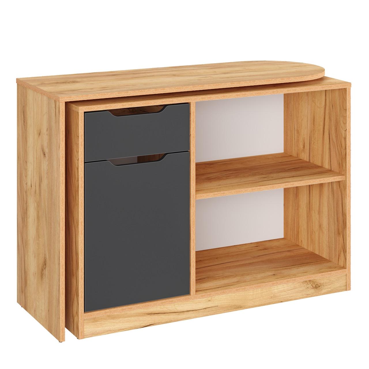 Стол-комод 2 с поворотным механизмом 106х41, 2х73, 9 см Дуб крафт комби