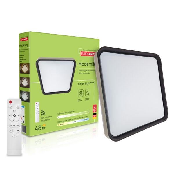 Светильник LED Eurolamp Modernity с пультом управления 48W-3000-6500K (LED-SLS-48W-T41) Светильник LED Eurolamp Modernity с пультом управления 48W-3000-6500K (LED-SLS-48W-T41)