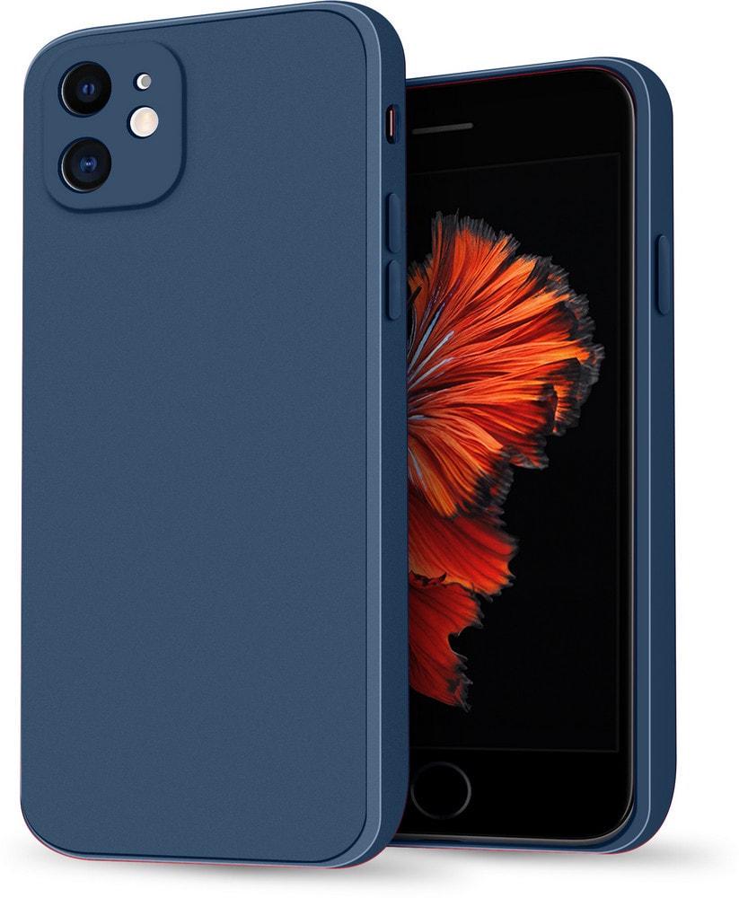 Силиконовый чехол HardCorner iPhone 11 (с микрофиброй) Blue (35396-28) Силиконовый чехол HardCorner iPhone 11 (с микрофиброй) Blue (35396-28)