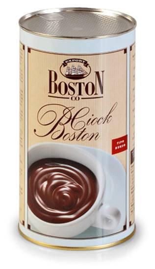 Горячий шоколад густой Boston Ciock в банке 1 кг 40 порций