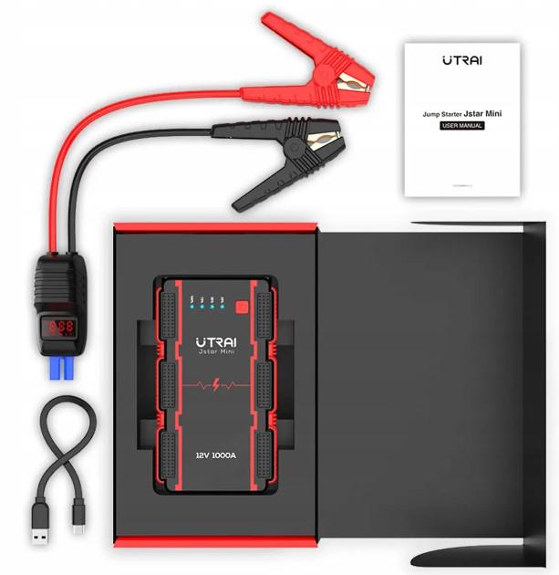 Пусковий автомобільний пристрій Jump Starter Utrai Jstar Mini 13000 mAh 1000A (9434671) - фото 9