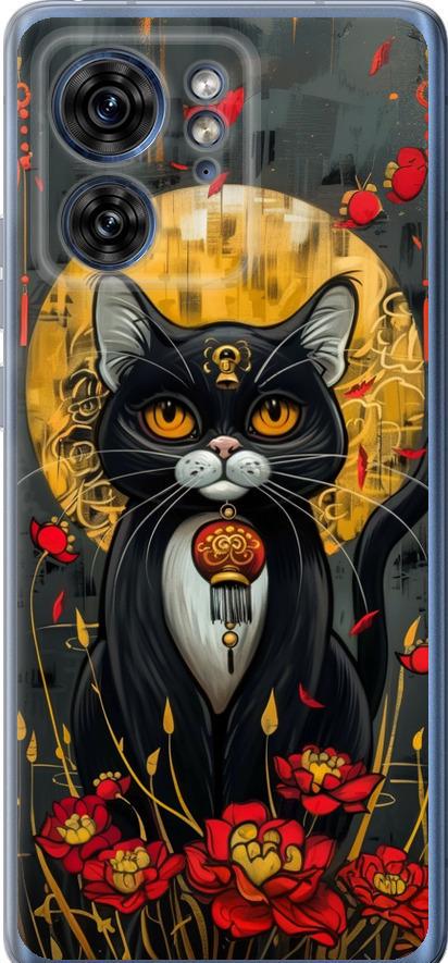 Чехол на Motorola Edge 40 China Cat (6134u-3335-42517)