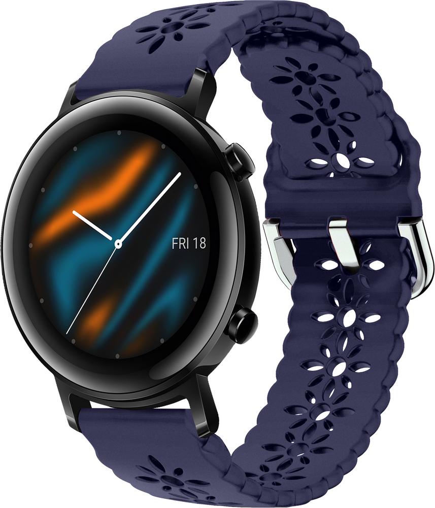 Ремінець Trase для Huawei Watch GT 2 42 мм Dark Blue (28855-5D)