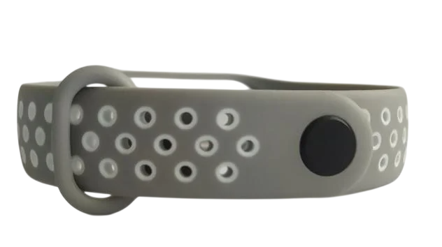Ремінець для годинника Xiaomi Mi Band 3/4 Sport Grey/Білий (000047138)