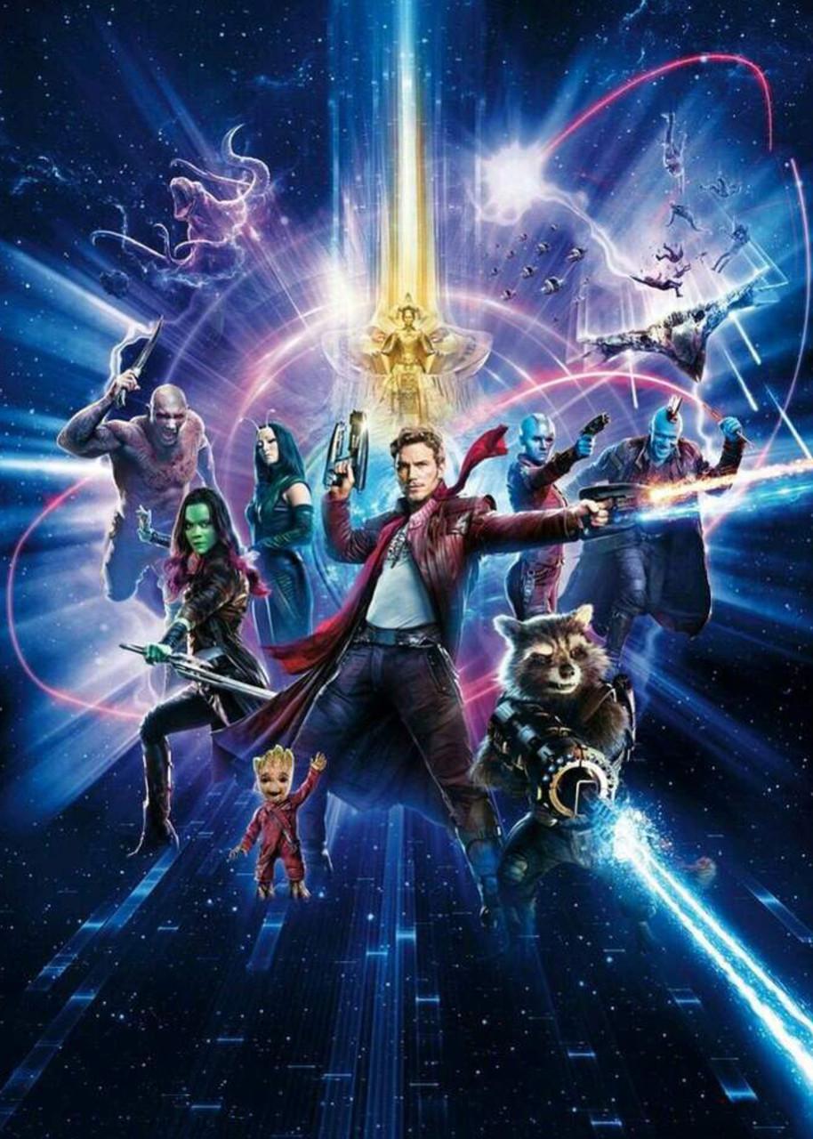 Картина GeekLand Guardians of the Galaxy постер к фильму (GG.09.049)