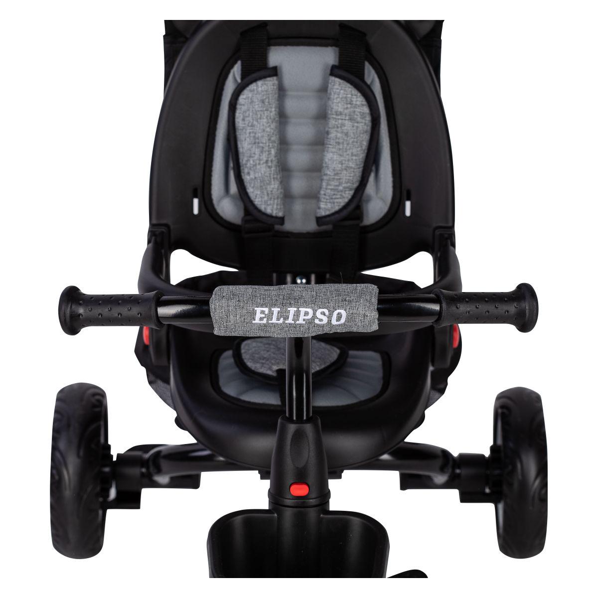 Велосипед дитячий триколісний Free2Move ELIPSO Black/Grey - фото 9