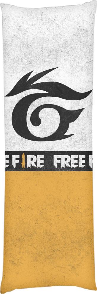 Подушка дакимакура Garena Free Fire 7 40x100 см (14106467)