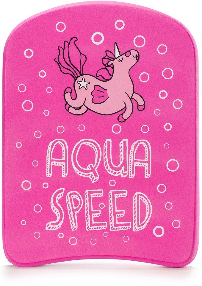 Дошка для плавання Aqua Speed ​​KIDDIE Kickboard Unicorn 6896 Дит 31x23x2,4 см Рожевий
