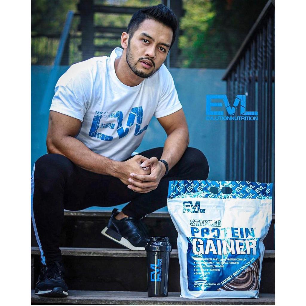 Гейнер Evlution Nutrition Stacked Protein Gainer Double Rich Chocolate 2720 g - фото 3