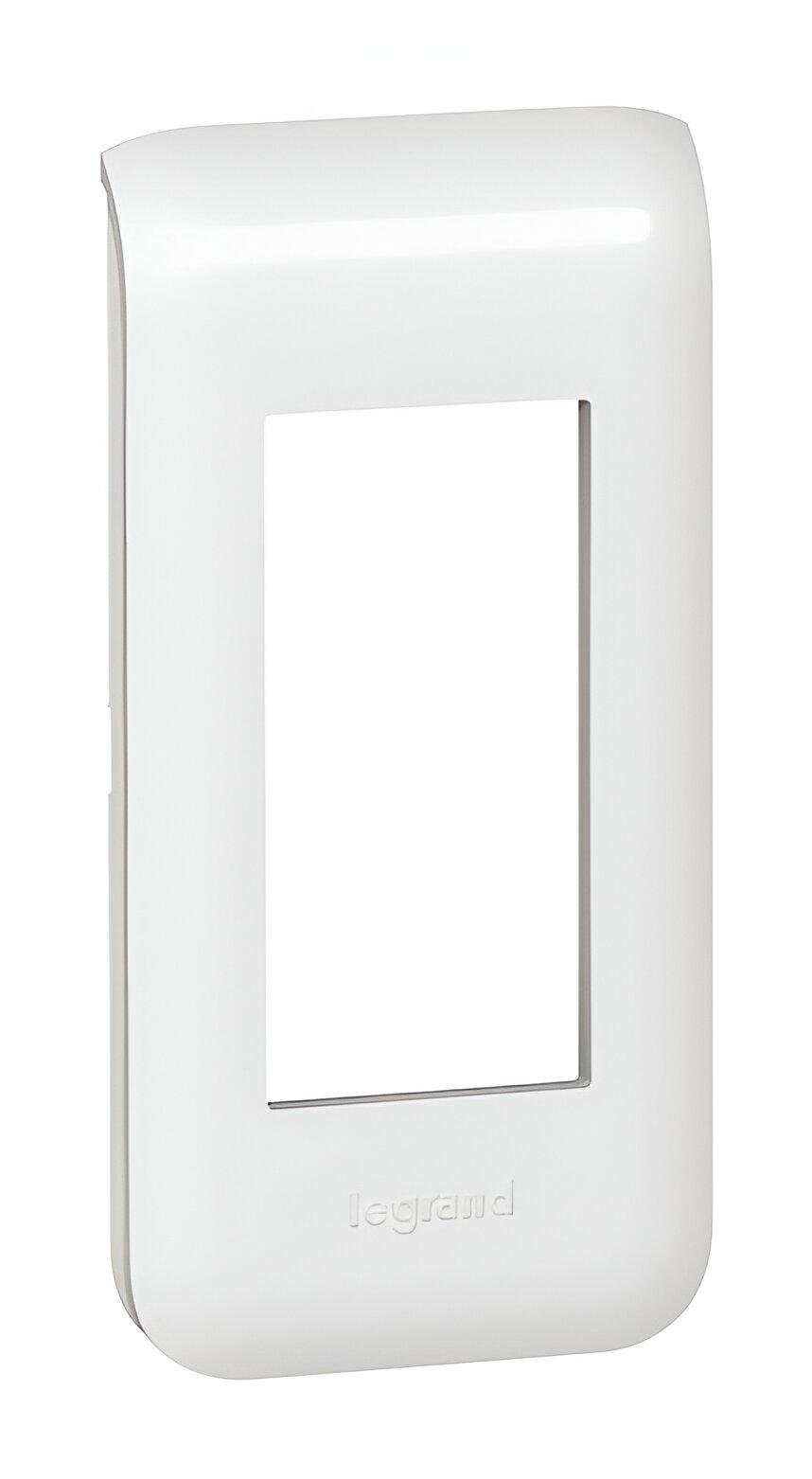 Рамка для розетки Legrand Mosaic 1 пост Белый (ERC-078801)