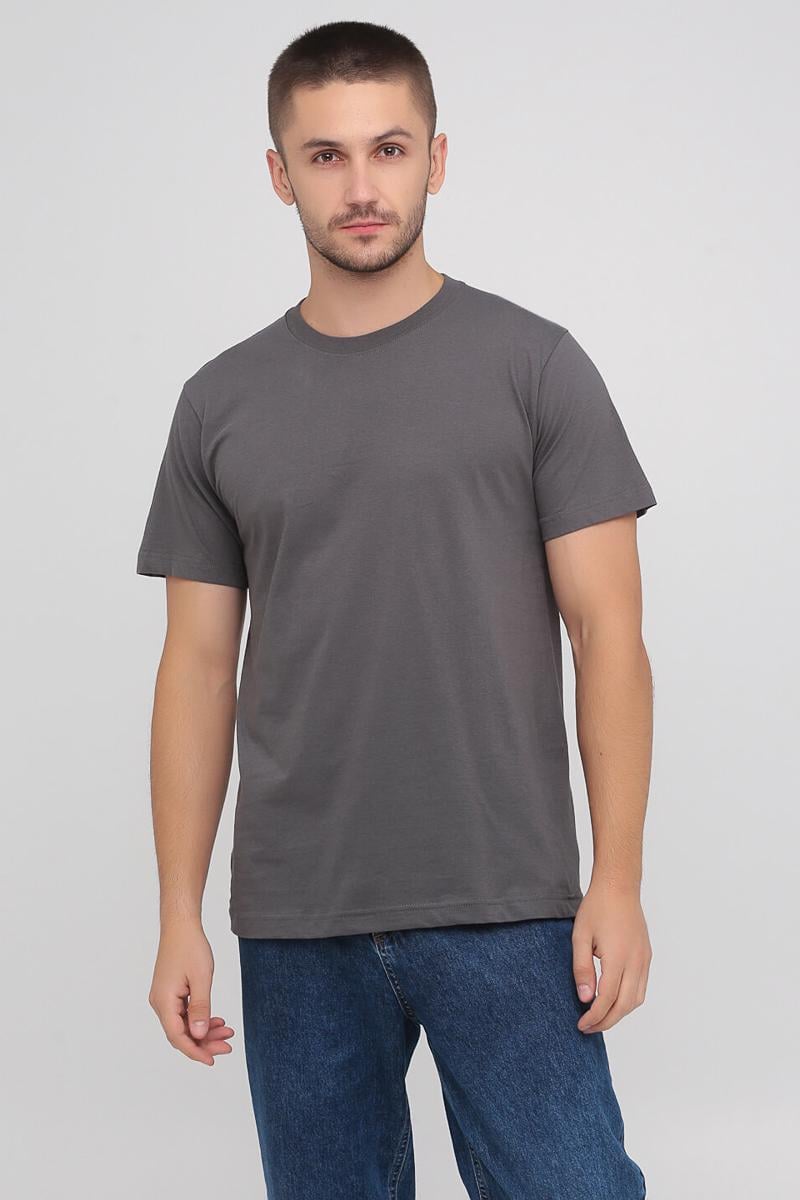 Футболка чоловіча базова Stedman Classic-T Unisex S Темно-сірий (ST2000-RGY)