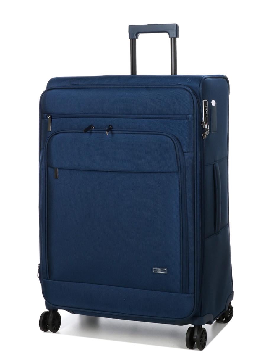 Чемодан большой Airtex ткани L 76х52х31 +5 см 116 л 4 кг Синий (829)