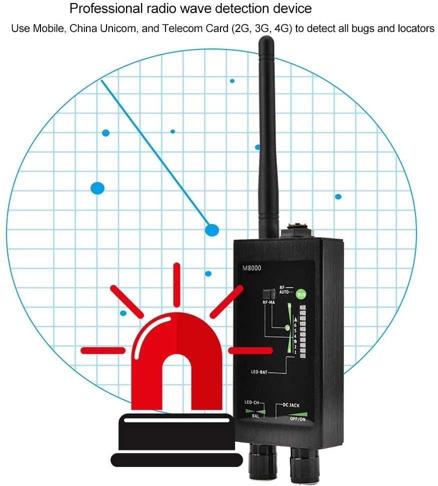 Профессиональный детектор жучков и скрытых камер M-8000 1 MHz -12 GHz - фото 4