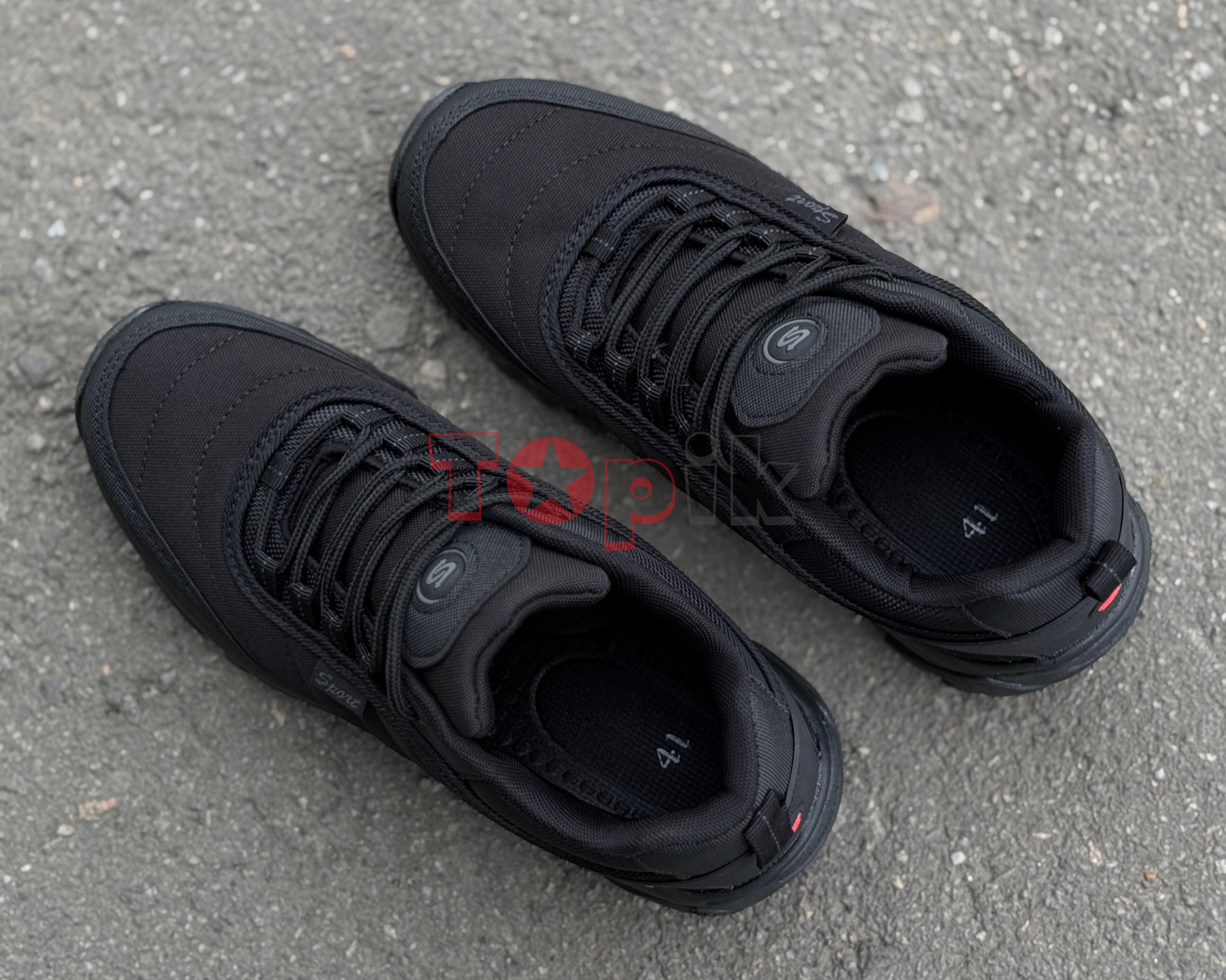 Кросівки чоловічі осінь весна р. 46 Чорний (3591) - фото 6 Кросівки чоловічі осінь весна р. 46 Чорний (3591) - фото 6