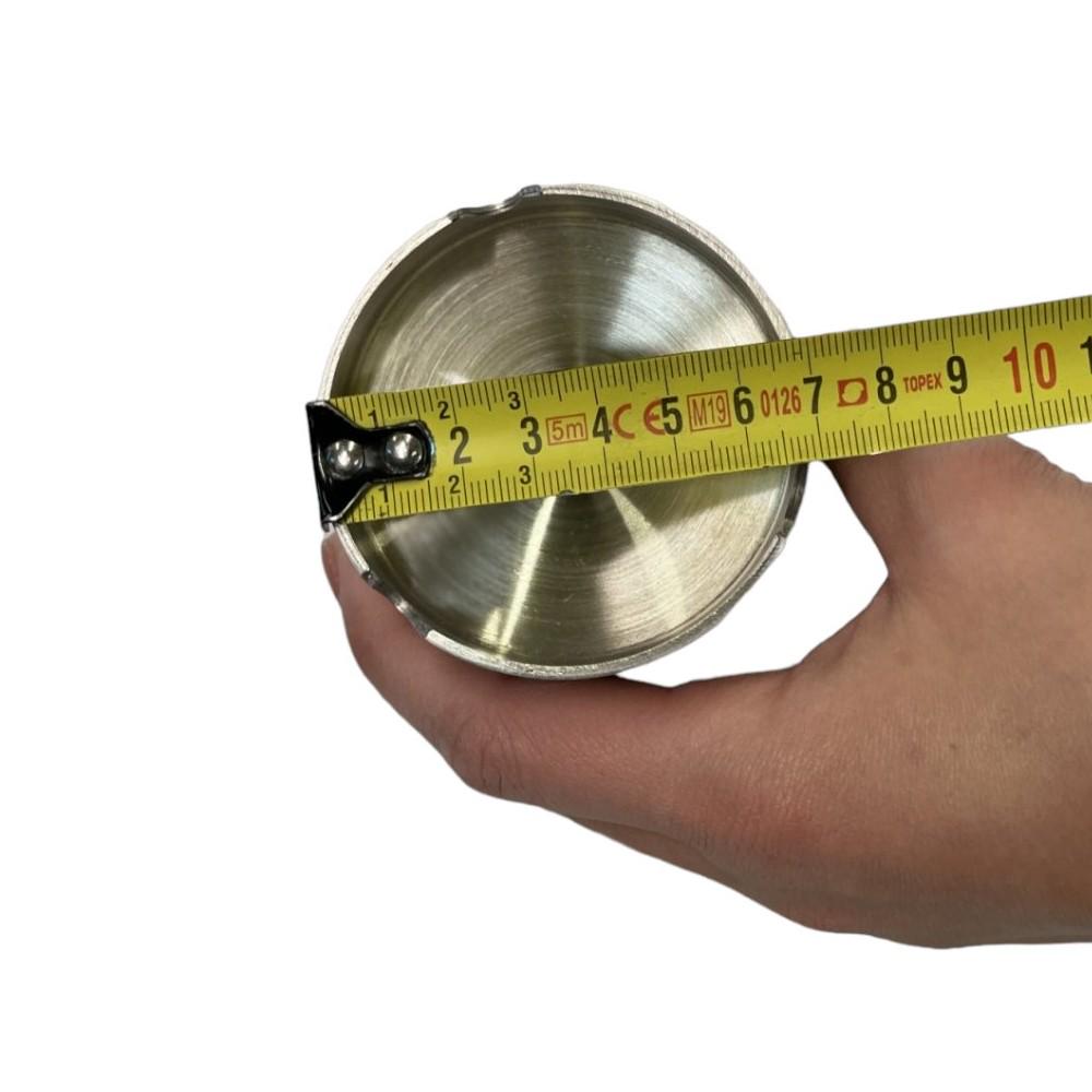 Пепельница настольная из нержавеющей стали Mini 9 см Хром (14020954) - фото 6 Пепельница настольная из нержавеющей стали Mini 9 см Хром (14020954) - фото 6