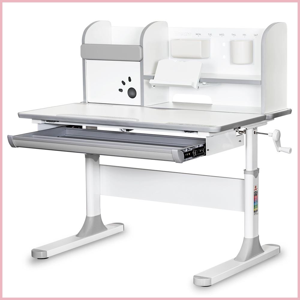 Парта-трансформер шкільна Mealux Edmonton Multicolor дитяча з полицею Рожевий (BD-610 W/MC + PN) - фото 13 Парта-трансформер шкільна Mealux Edmonton Multicolor дитяча з полицею Рожевий (BD-610 W/MC + PN) - фото 13