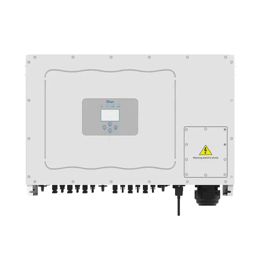 Инвертор сетевой Deye SUN-100K-G03 100 кВт 200-850V 6 MPPT с LCD дисплеем White (27457195)