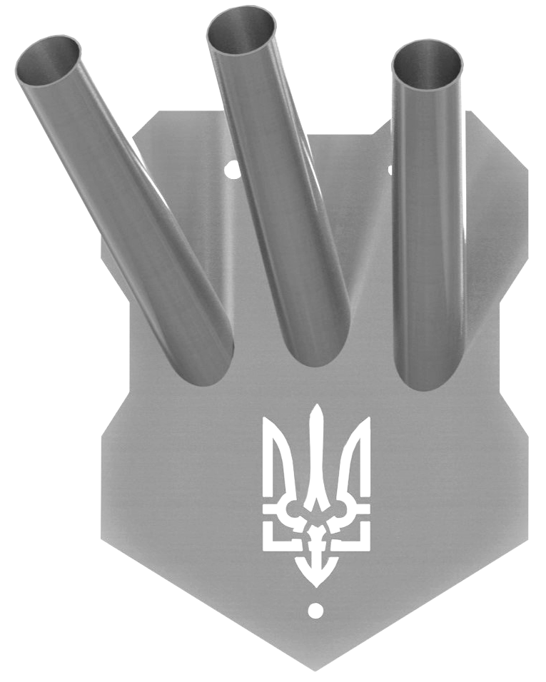 Держатель для флага тройной ⌀ 22 мм (520309969)