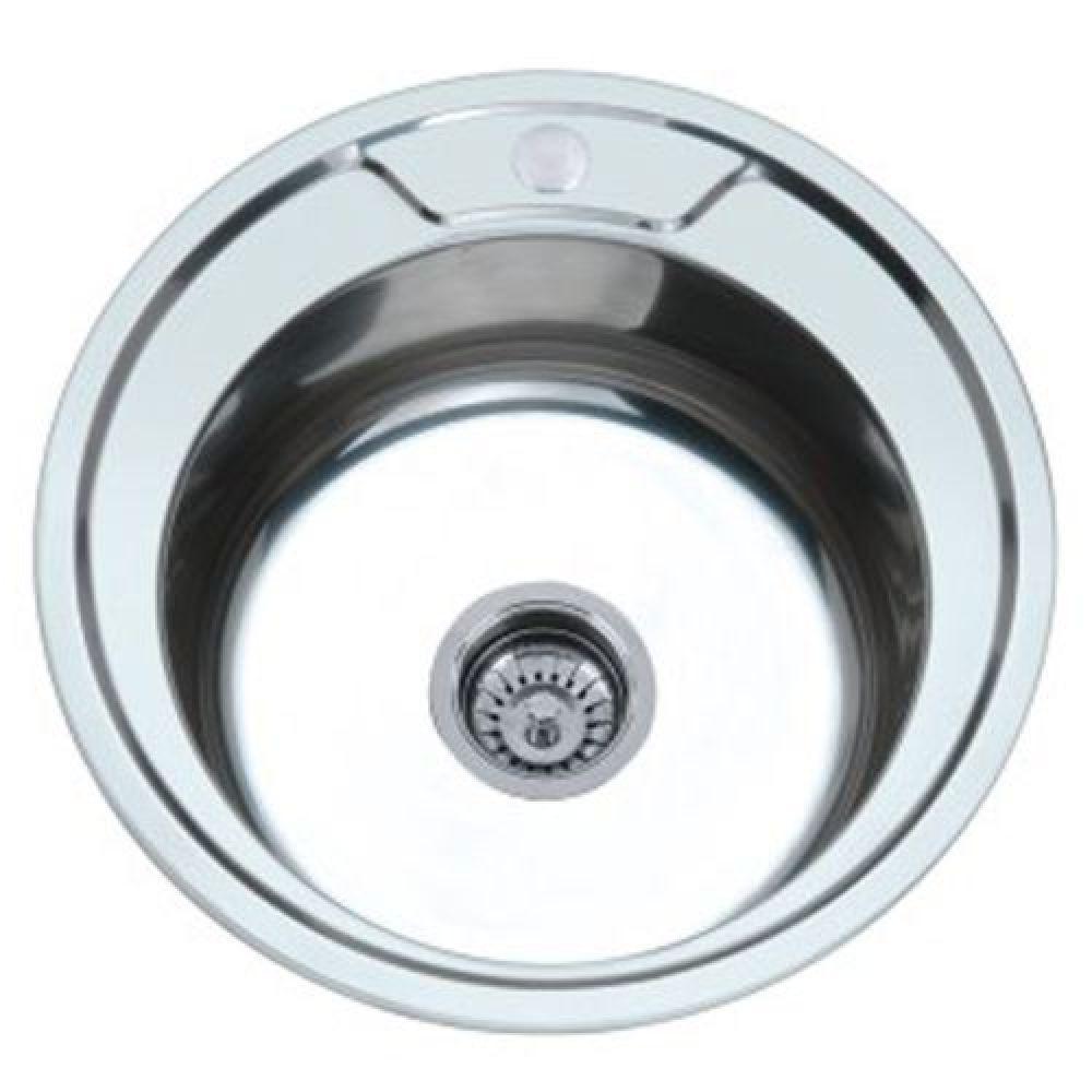 Мойка для кухни врезная Zerix Z490-08-180E Satin (6808) Мойка для кухни врезная Zerix Z490-08-180E Satin (6808)