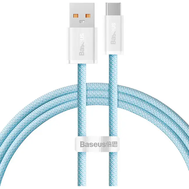 Кабель BASEUS Dynamic Series Fast Charging Cable USB to Type-C CALD000603 100W 1 м Blue