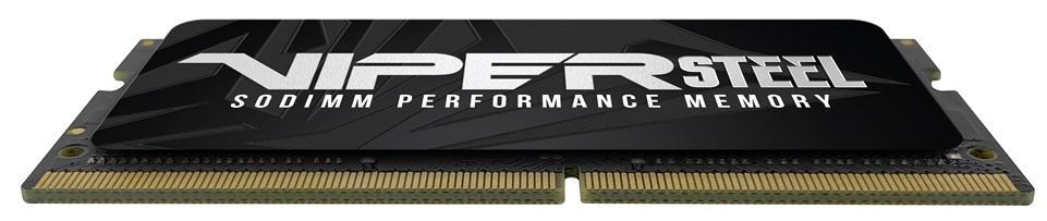 Оперативная память Patriot Viper Steel DDR4 SO-DIMM 16GB/3200 Gray (PVS416G320C8S) - фото 2