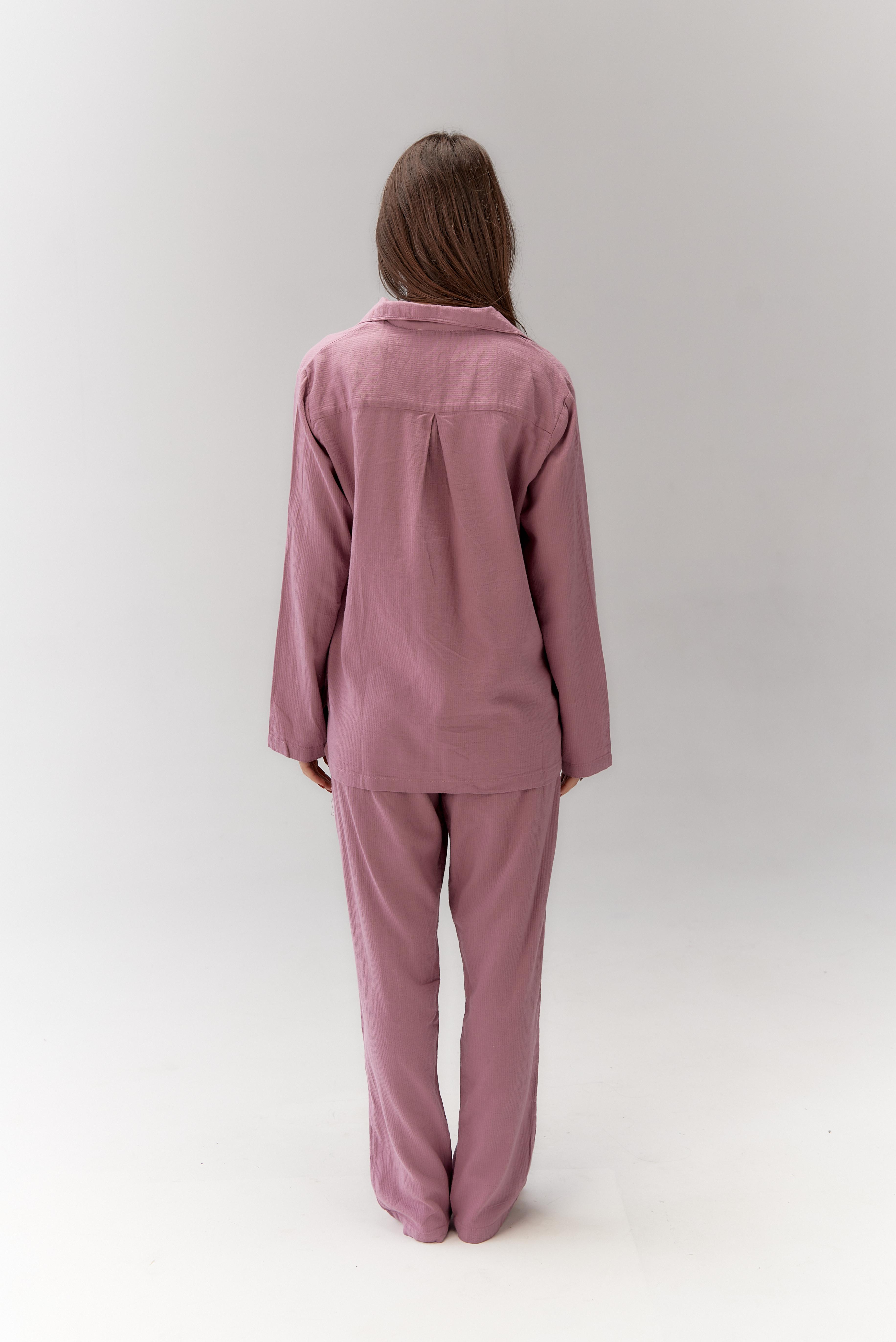 Пижама женская Lotus Home Porta S Сиреневый (26843090) - фото 8 Пижама женская Lotus Home Porta S Сиреневый (26843090) - фото 8