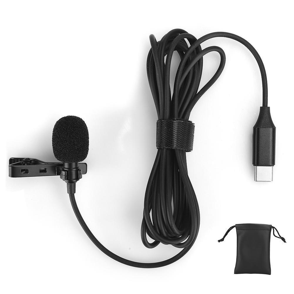 Микрофон петличный Lavalier Mini Type-C 1,5м (10610104)