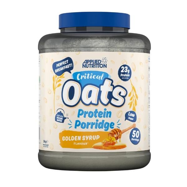 Замінник харчування Applied Nutrition Critical Oats 3000 г/50 порцій Golden Syrup (000028136)
