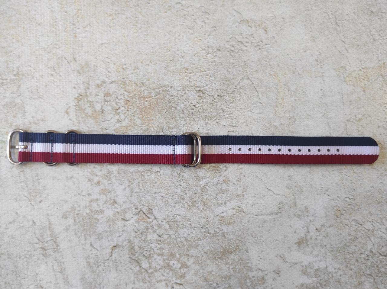 Ремешок для часов Yigao Nato Zulu нейлон 18 мм (1500852153) - фото 2 Ремешок для часов Yigao Nato Zulu нейлон 18 мм (1500852153) - фото 2