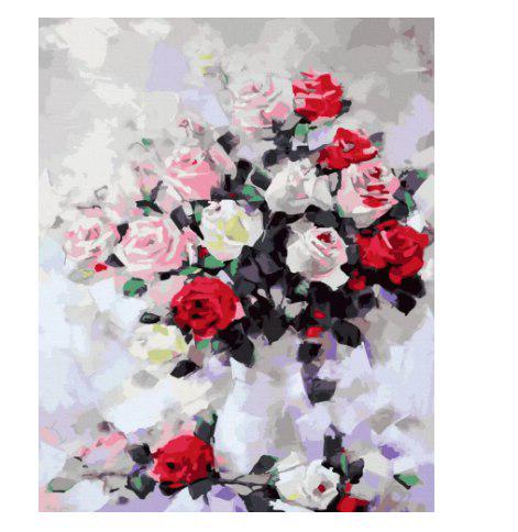Картина по номерам Brushme GX5937 Пышный букет роз 40х50 см Картина по номерам Brushme GX5937 Пышный букет роз 40х50 см