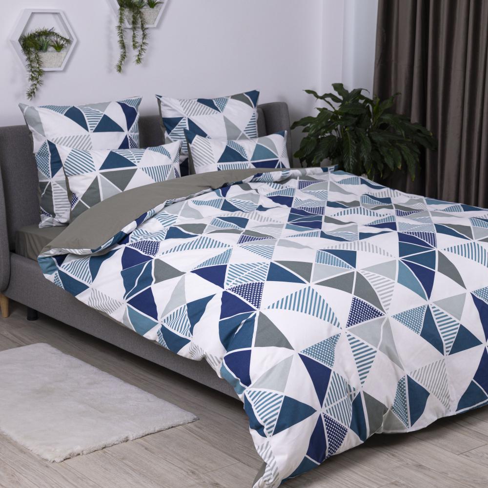Комплект постельного белья ТЕП Soft Dreams Абстрактная экспрессия евро 200х220 см наволочки 2x70х70 см (18769)