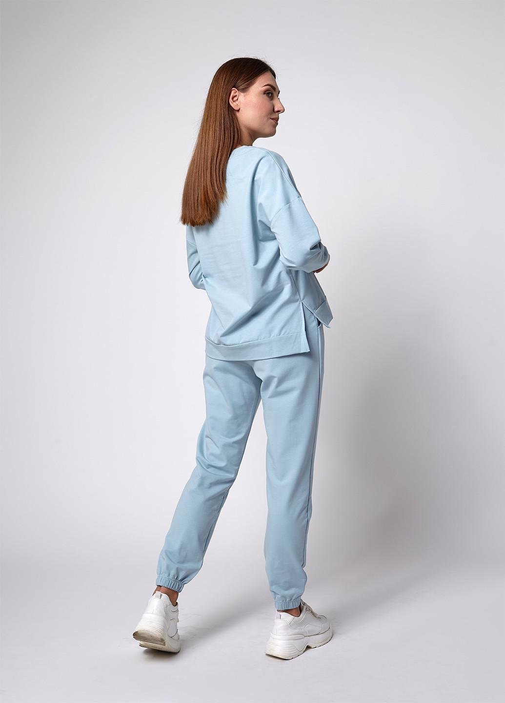 Спортивный костюм UT XS Серо-голубой (SK04 серо-голубой XS) - фото 2