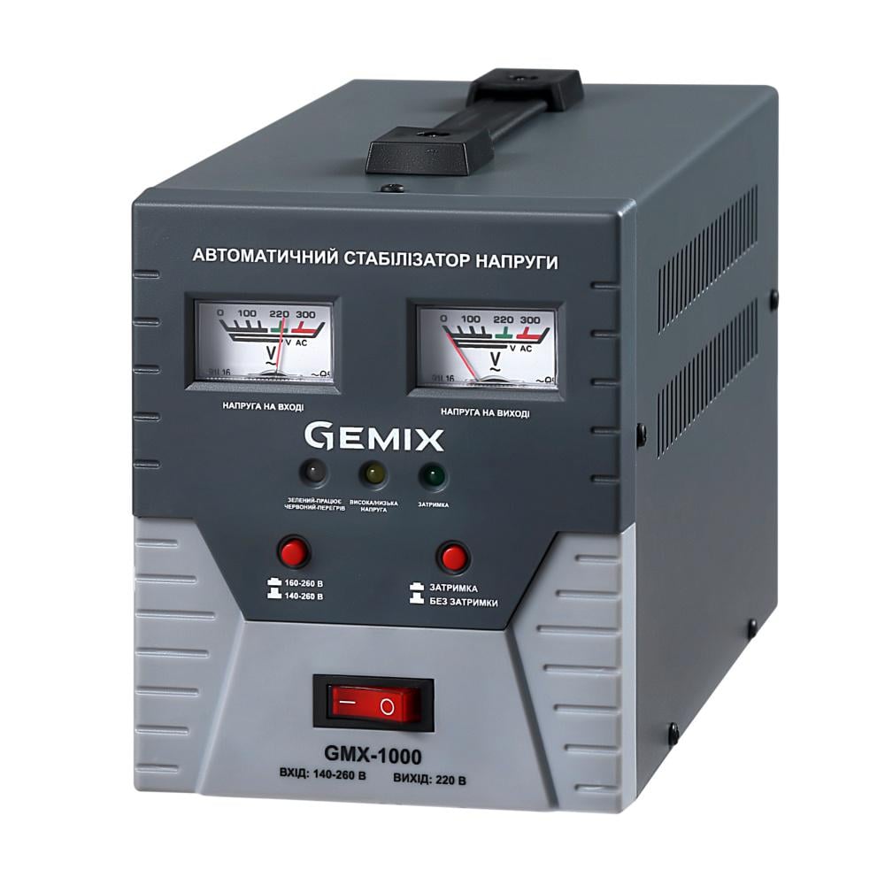 Стабилизатор напряжения Gemix GMX-1000 (8987393) - фото 1